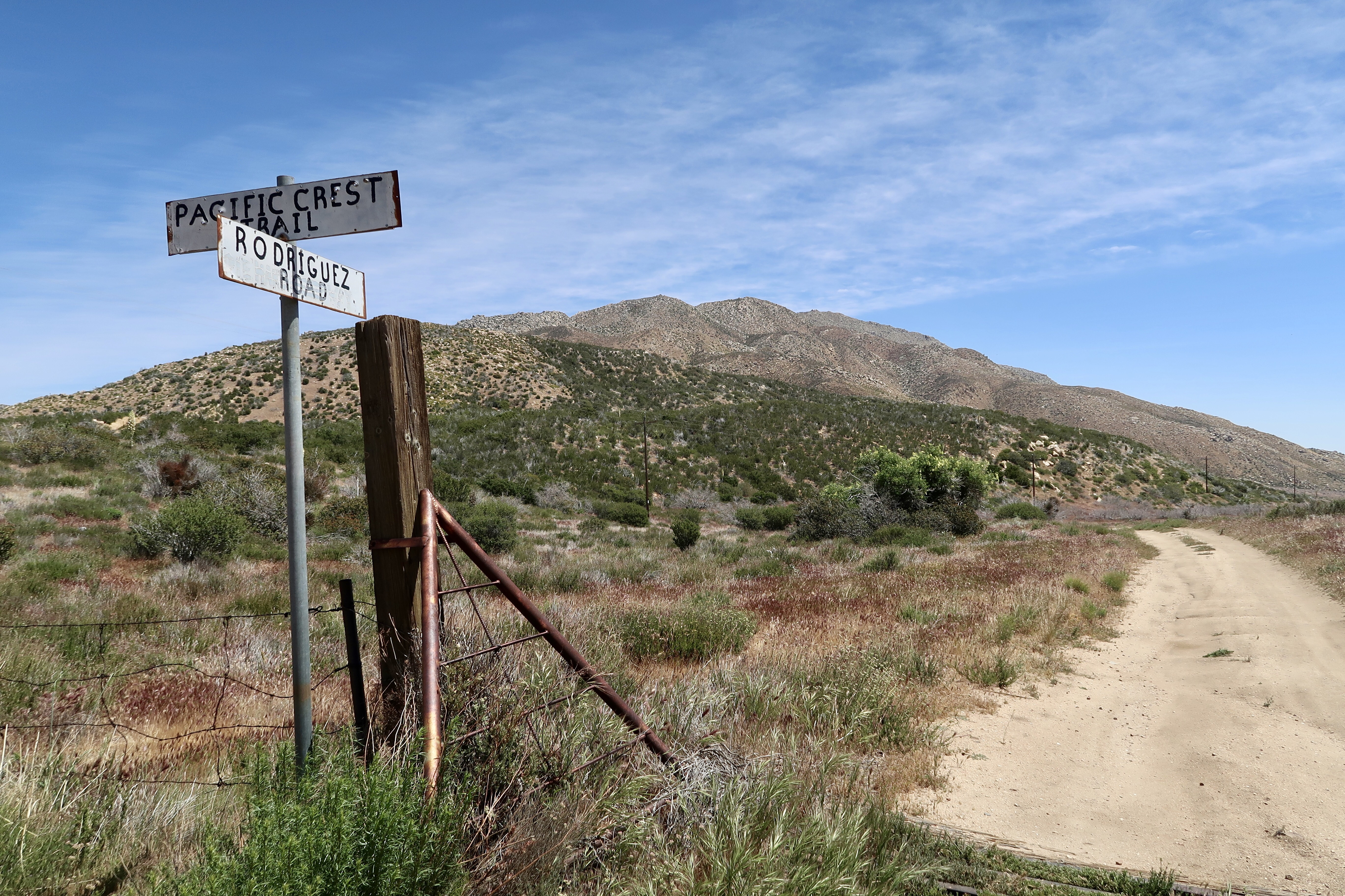 Pacific Crest Trail Day 6 – Hitching to Julian from Scissors Crossing