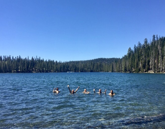 PCT Day 83 – Swimming in Lassen Volcanic National Park