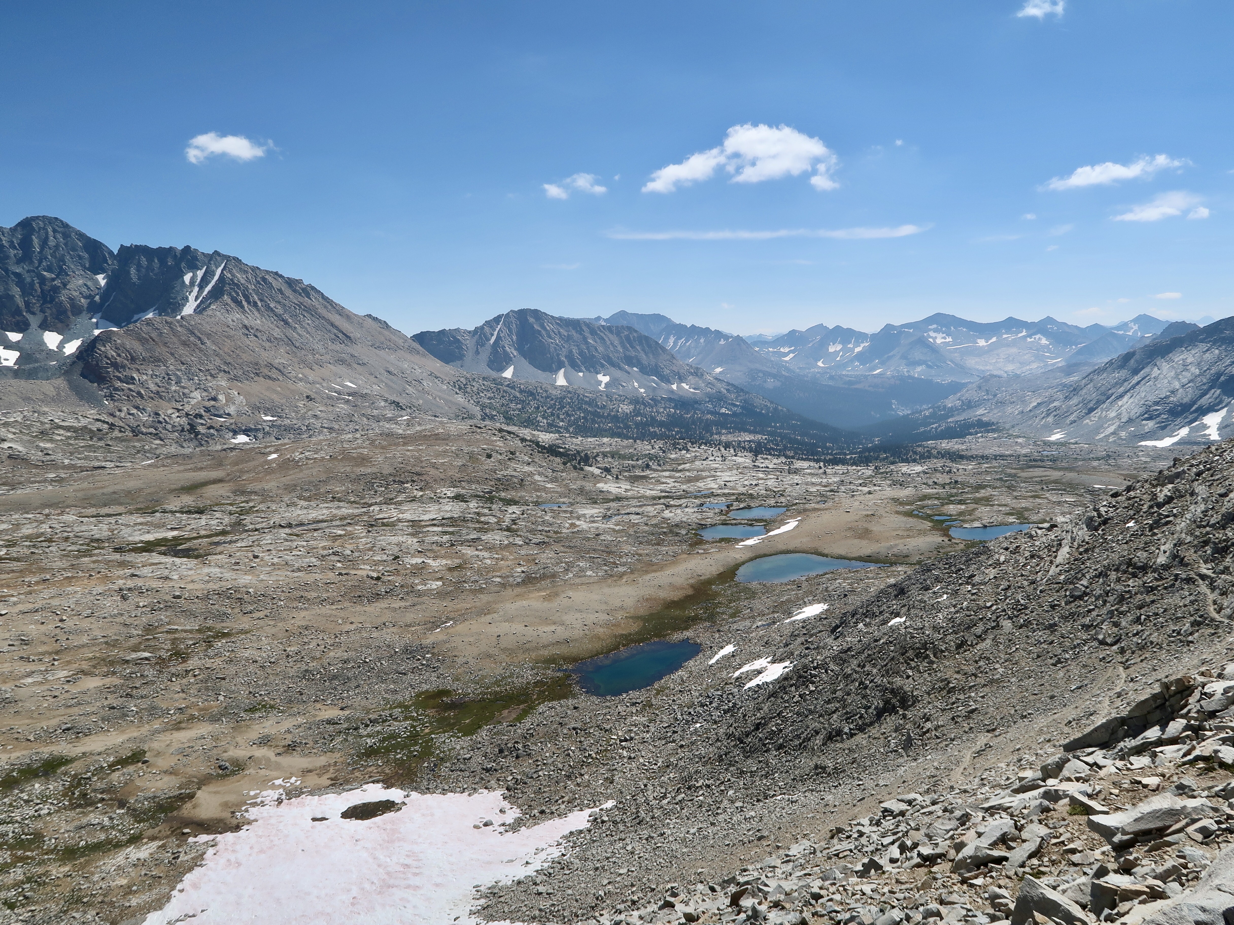 PCT Day 157 – Mather Pass and the Golden Staircase