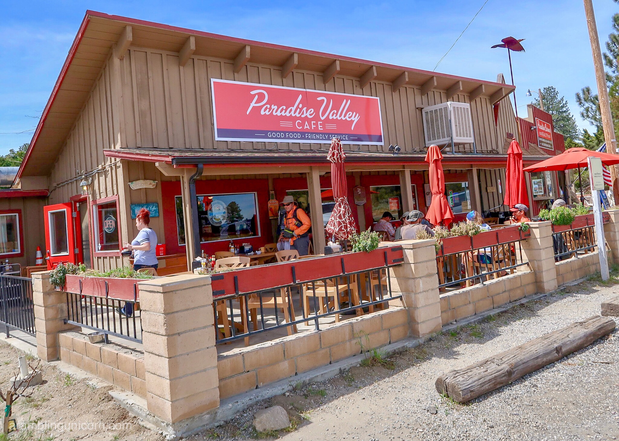 Pacific Crest Trail Day 14 – The Best Burger Ever at the Paradise Valley Cafe