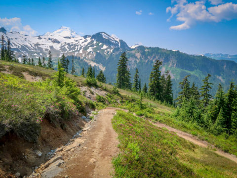 How to Hike the Spectacular Chain Lakes Loop at Mount Baker