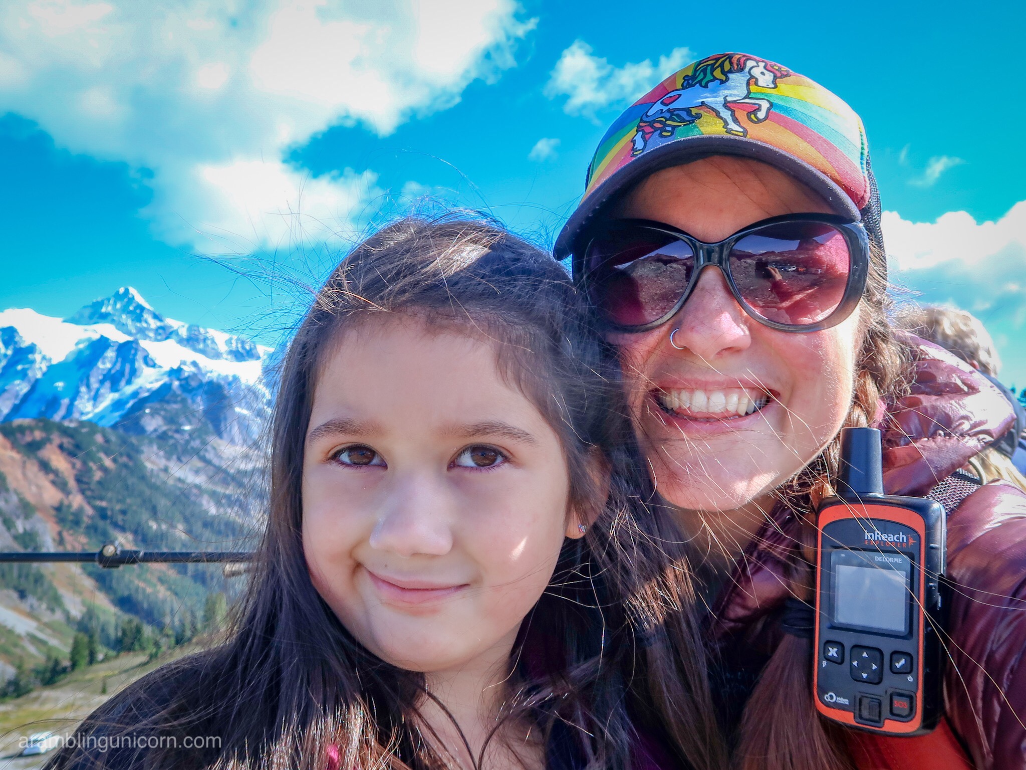 Aunty-Niece Day at Mt. Bakerâ€™s Artist Point and Heather Meadows