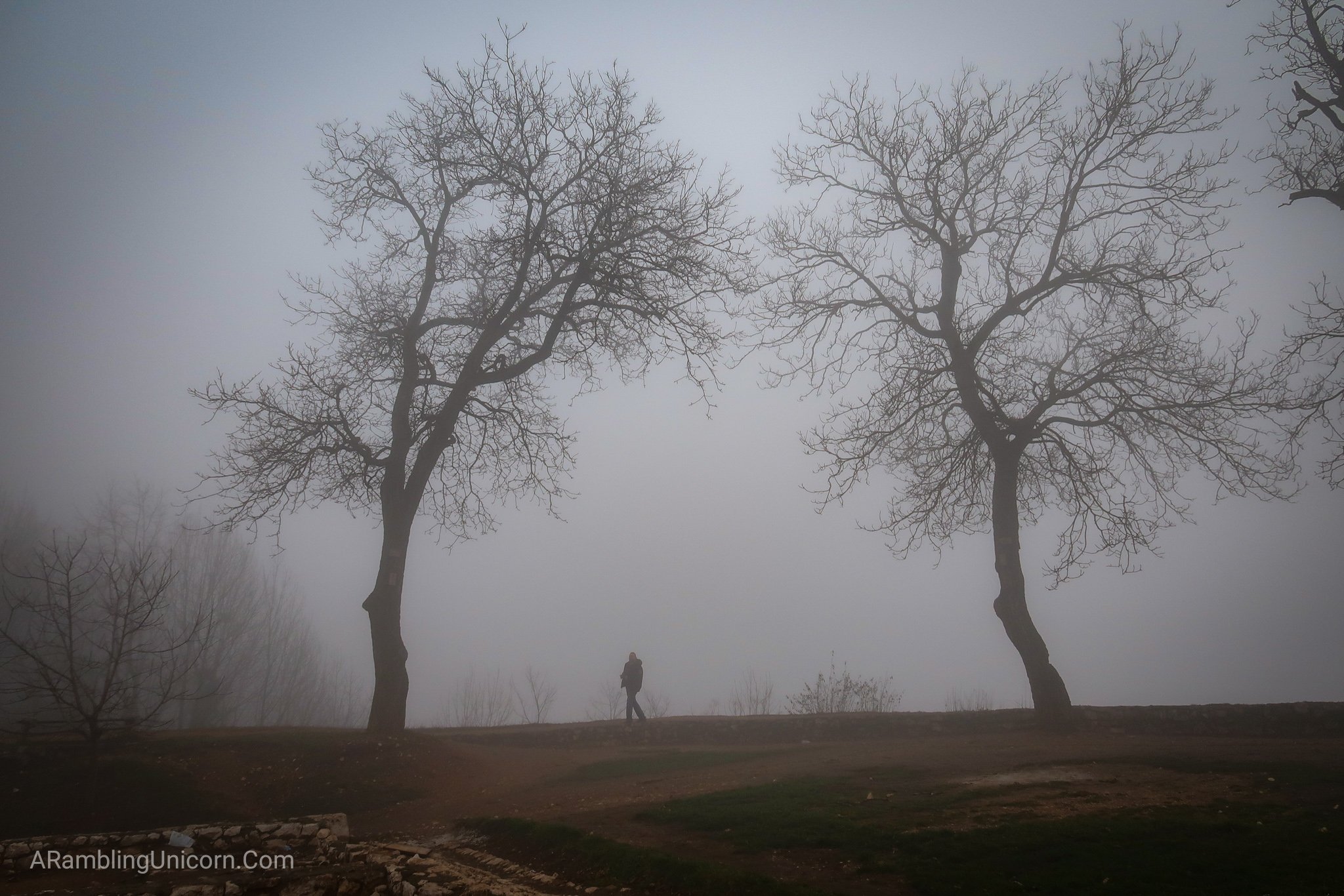 Foggy Smoggy Days in Sarajevo, Bosnia and Herzegovina