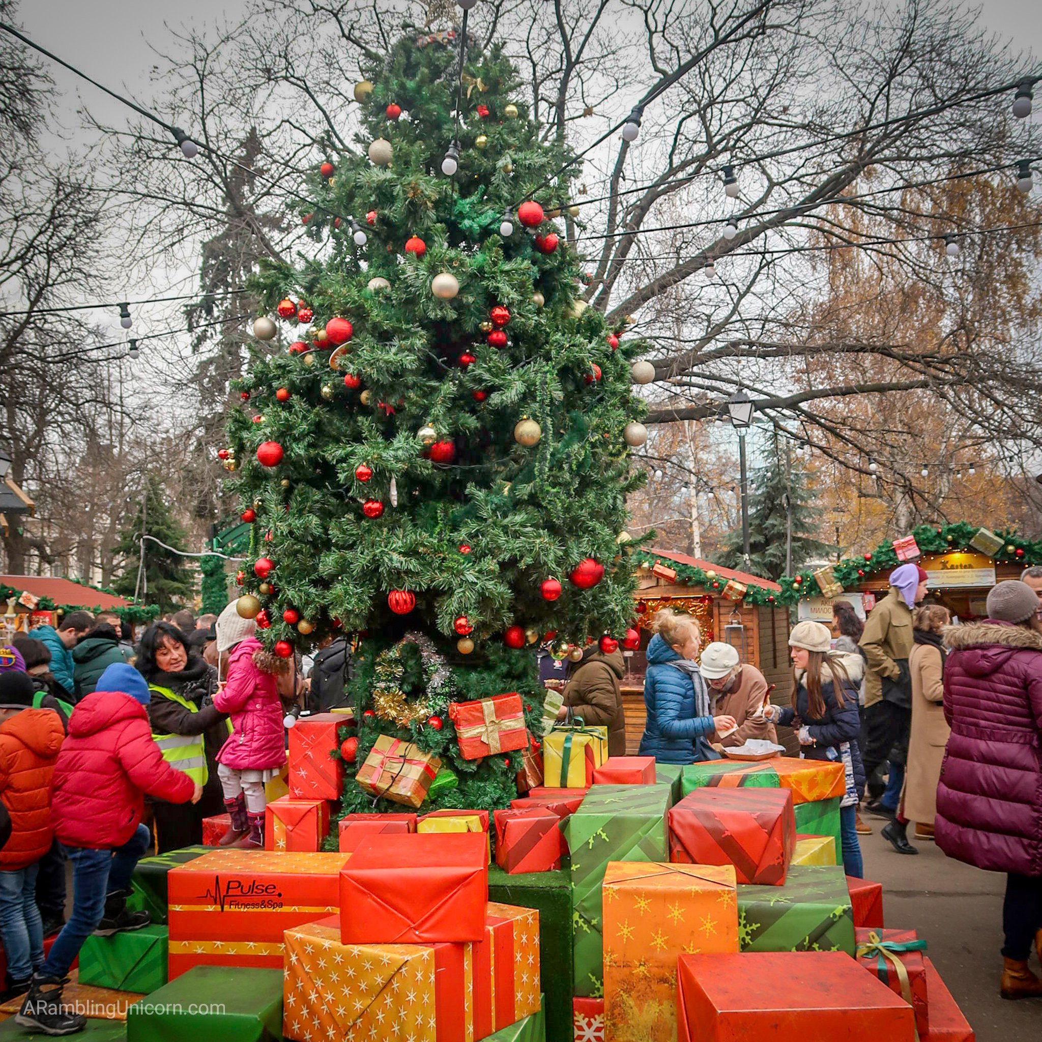 A Tour of Sofia’s Weihnachtsmarkt (German Christmas Market)