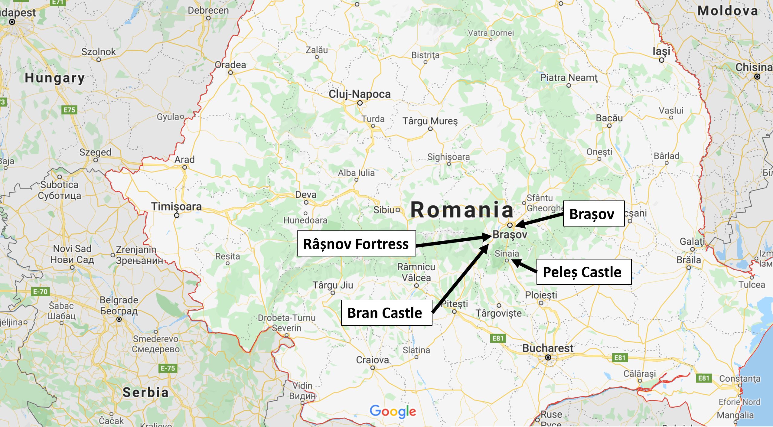 TOP 25 Castles and Fortresses in Transylvania + MAP - Daily Travel Pill