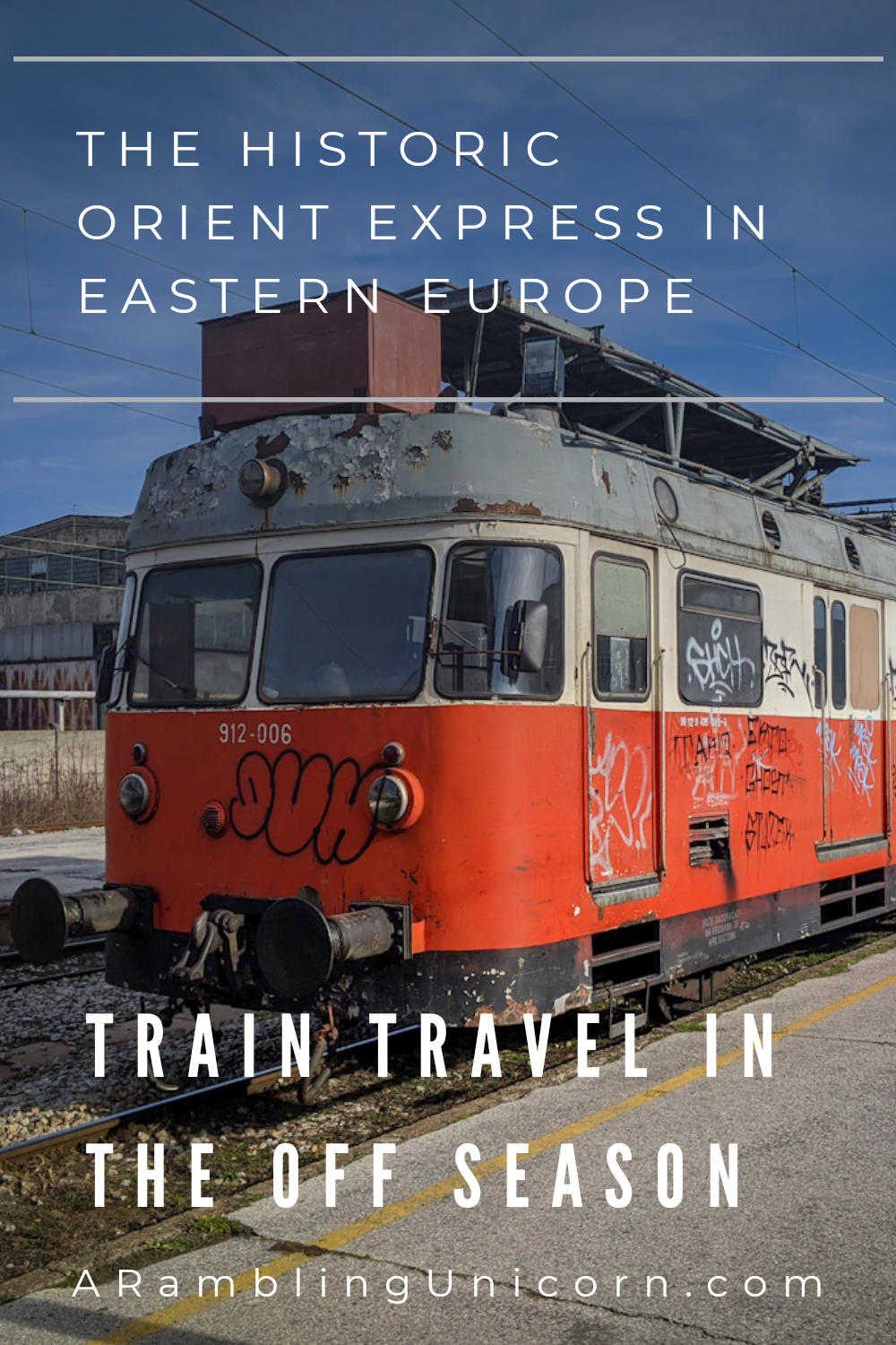 Travelling along the historic Orient Express route in Eastern Europe during the off season isn't for the faint-hearted. Fewer trains run in the winter than in summertime, and those do run are agonizingly slow. But, it does make for a memorable adventure.