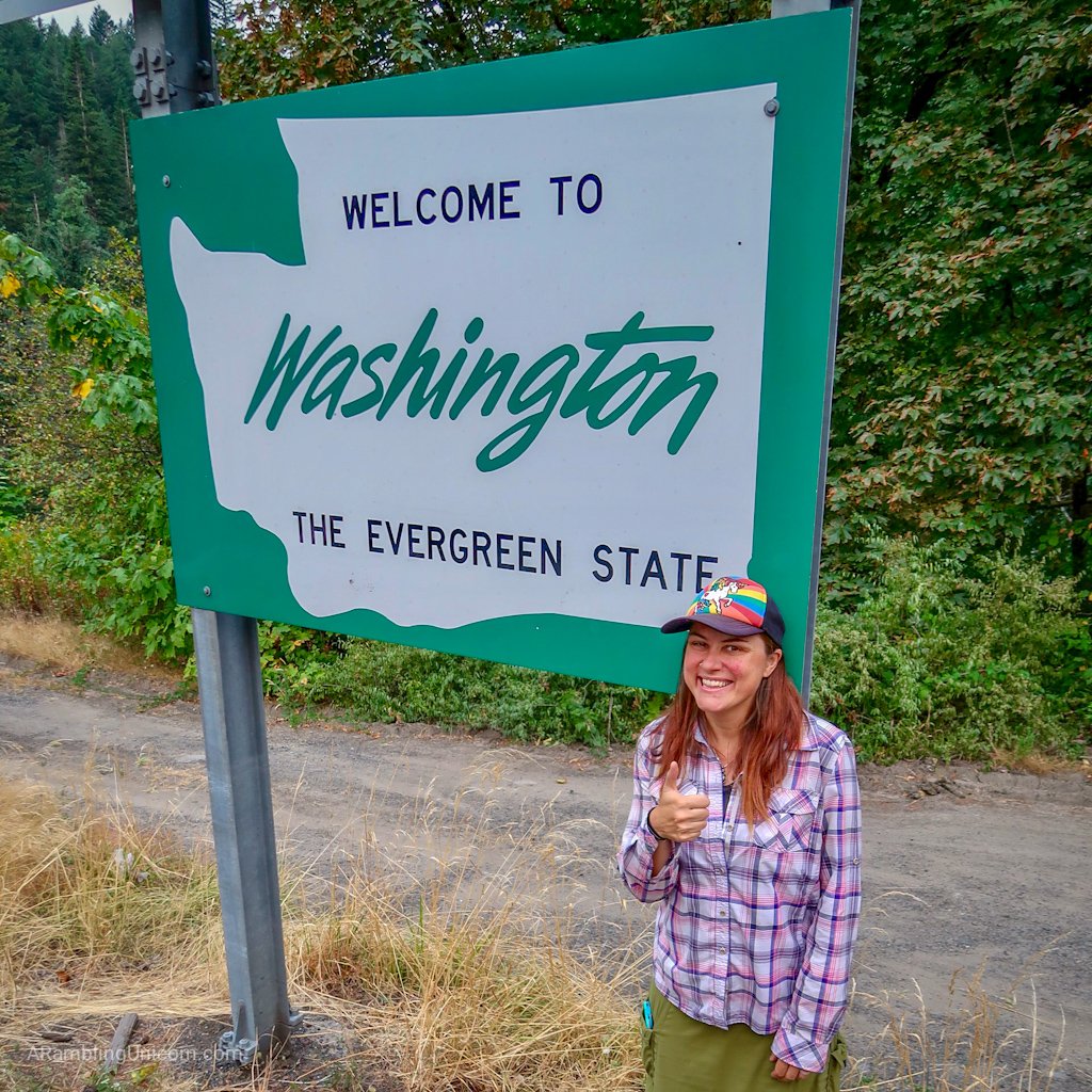 Unicorn's Pacific Crest Trail Blog: I've finally reached my home state!
