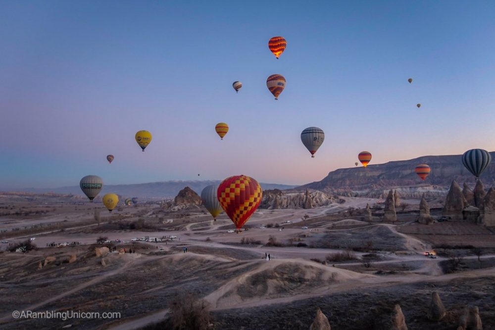 Cappadocia Balloon Ride: Sunrise over GÃ¶reme - A Rambling Unicorn