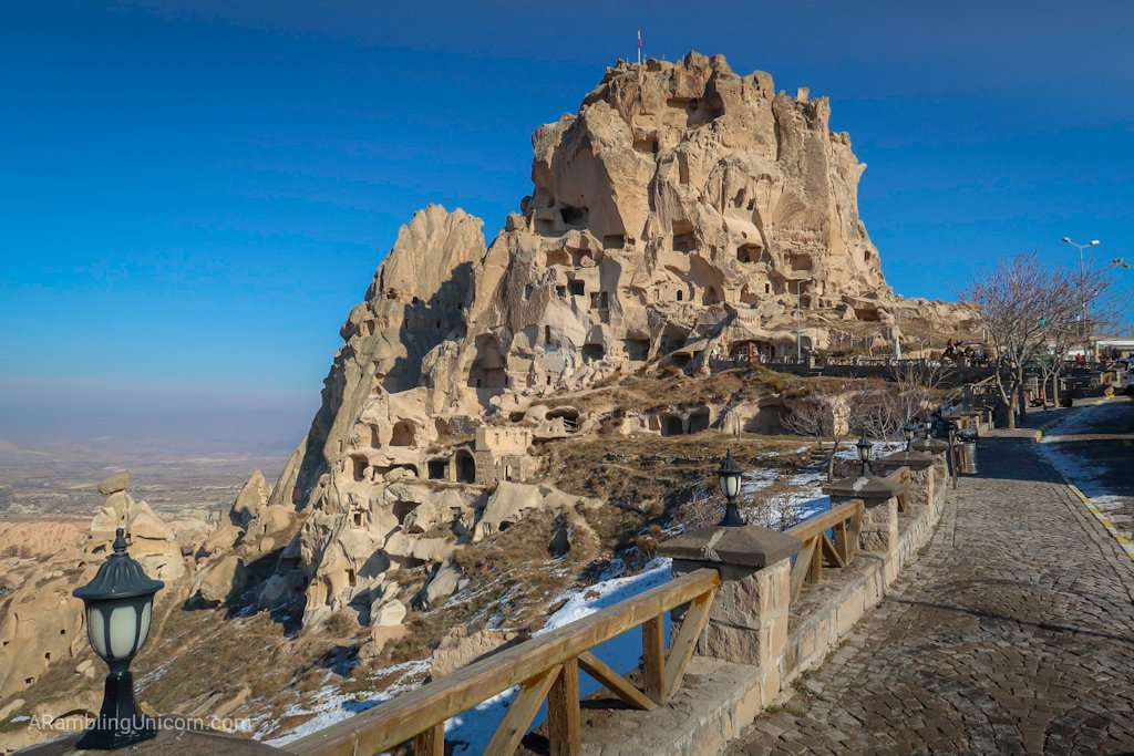 Cappadocia Itinerary Day 3: Uçhisar Castle