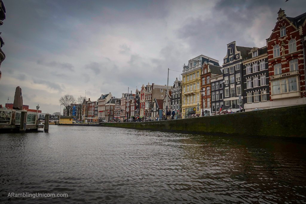 Amsterdam blog: On the canal boat cruise.