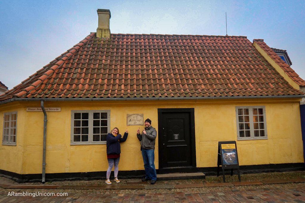 Odense blog: Tetris and Daniel would like to inform you that this is the birthplace of Hans Christian Andersen