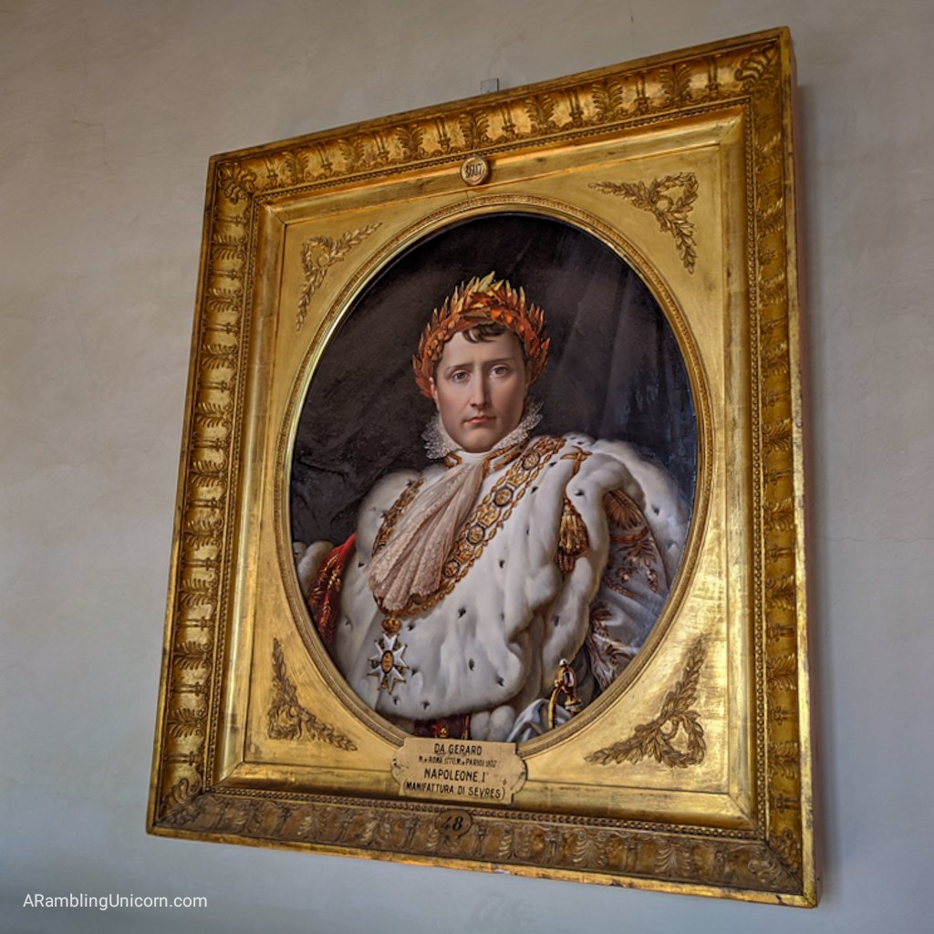 Florence 4 day itinerary: Portrait of Napoleon Bonaparte